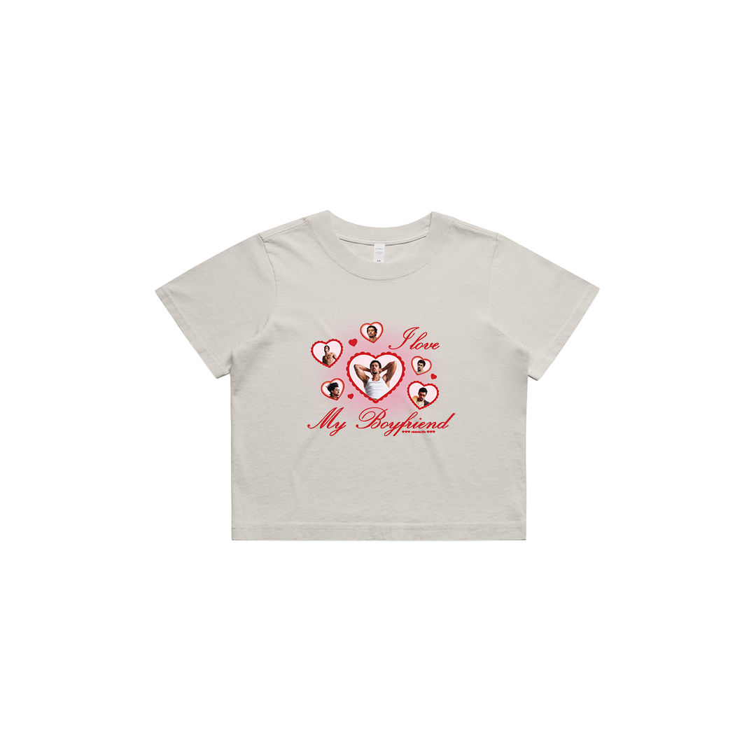 I Love My Boyfriend (Bad Bunny) • T-Shirt & Crop Top
