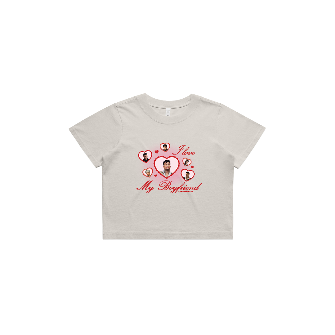 I Love My Boyfriend (Rauw Alejandro) • T-Shirt & Crop Top