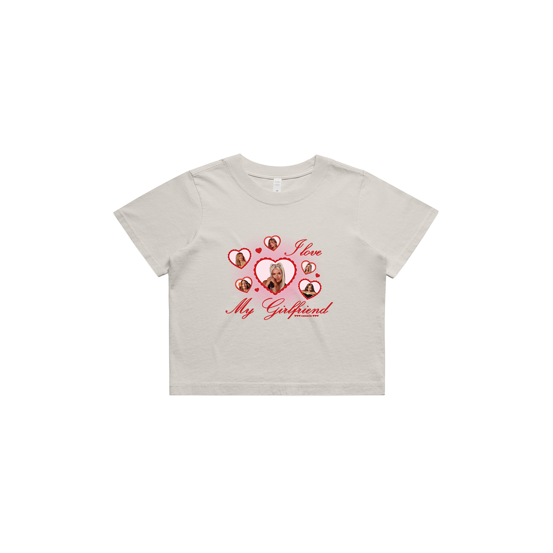 I Love My Girlfriend (Karol G) • T-Shirt & Crop Top